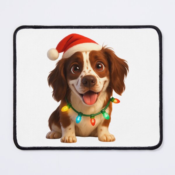 Item preview, Christmas Picardy Spaniel designed and sold by Sillytoe.