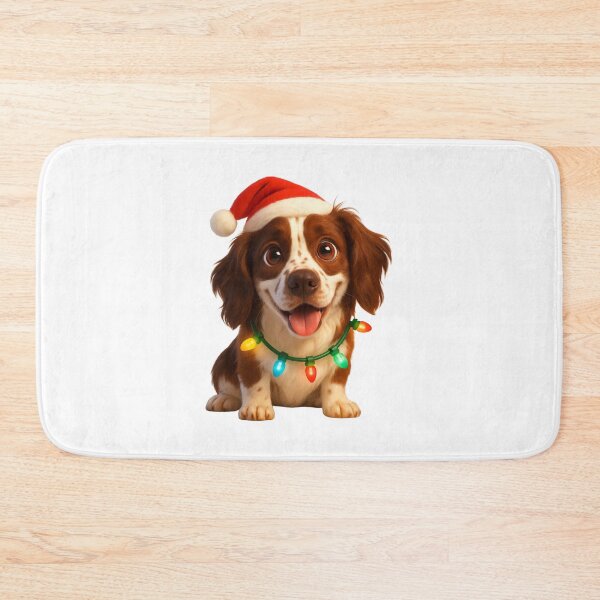 Item preview, Christmas Picardy Spaniel designed and sold by Sillytoe.