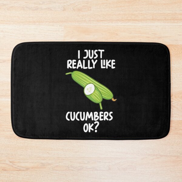 Item preview, I Just Really Like Cucumbers Ok? designed and sold by GabbyKash.