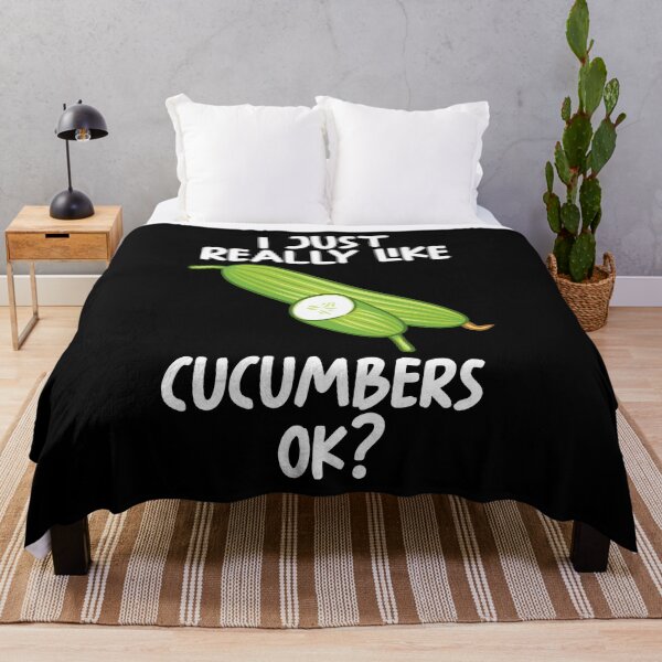 Item preview, I Just Really Like Cucumbers Ok? designed and sold by GabbyKash.