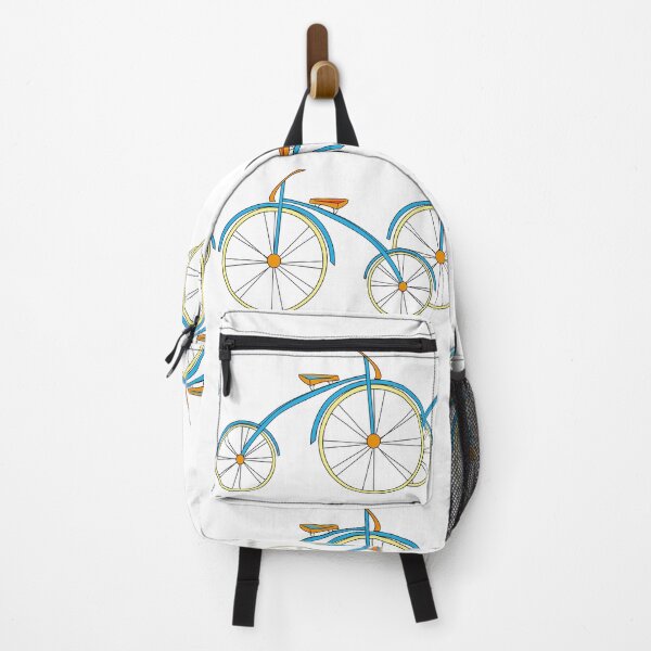 Item preview, Retro Bicycle Pattern Blue – Modern Cycling Repeat Design designed and sold by SurfaceLab.