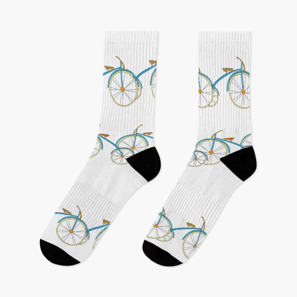 Item preview, Retro Bicycle Pattern Blue – Modern Cycling Repeat Design designed and sold by SurfaceLab.