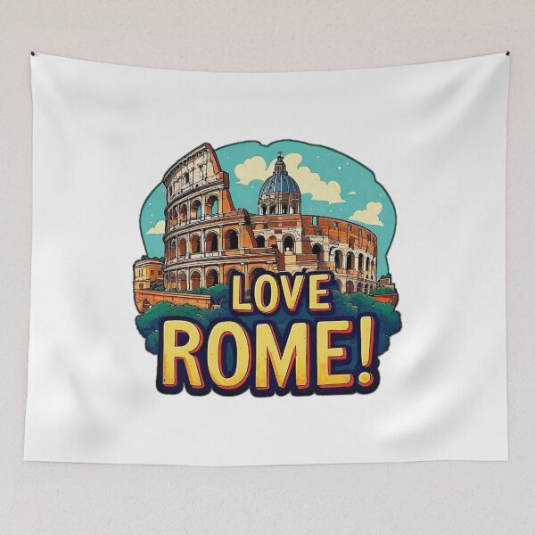 Item preview, LOVE ROME. designed and sold by Giulivo Store Graphic.
