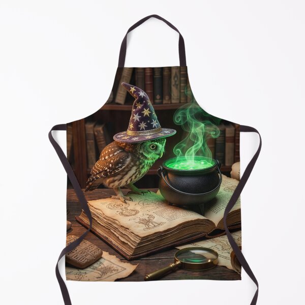 Item preview, Tamaulipas Pygmy Owl Sorcerer Concocts Magical Potion designed and sold by Tridentulus.