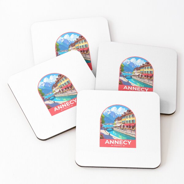 Item preview, Annecy France Sticker designed and sold by TulipaGraphics.