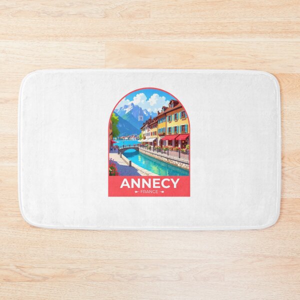 Item preview, Annecy France Sticker designed and sold by TulipaGraphics.