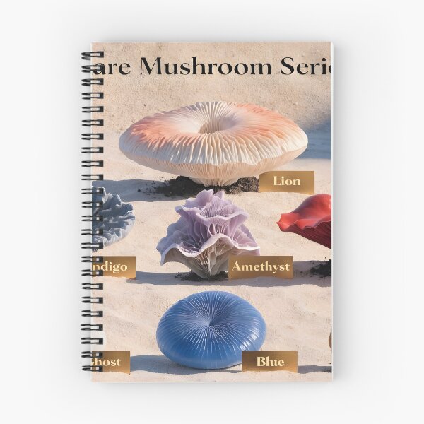 Item preview, Rare Mushroom Series outdoor installation on pale desert sand designed and sold by Creative88Art.