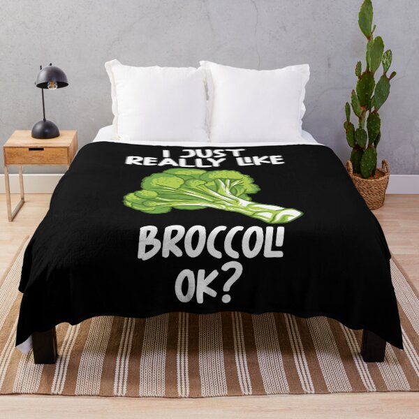Item preview, I Just Really Like Broccoli Ok? designed and sold by GabbyKash.