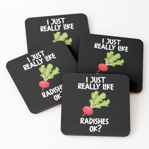 Item preview, I Just Really Like Radishes Ok? designed and sold by GabbyKash.