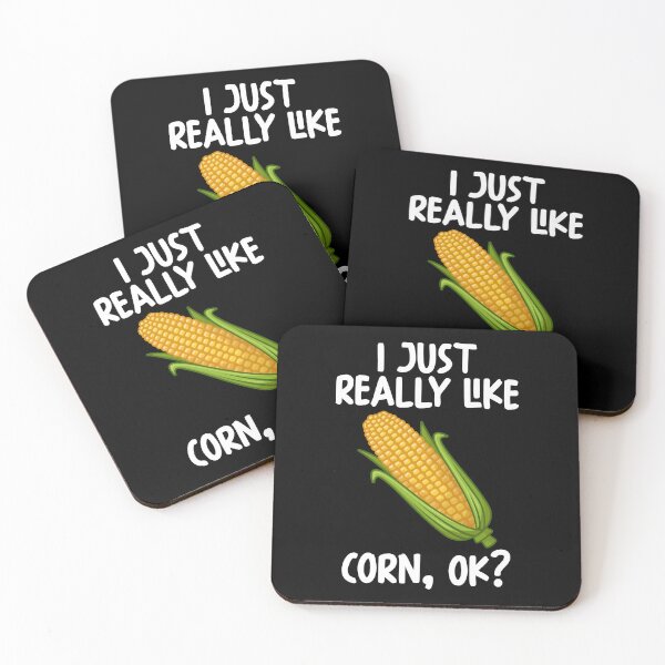Item preview, I Just Really Like Corn Ok? designed and sold by GabbyKash.