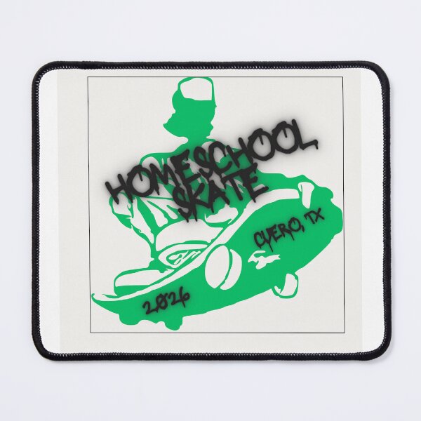 Item preview, Patines de cuero para educación en casa verdes designed and sold by mamobrecky.