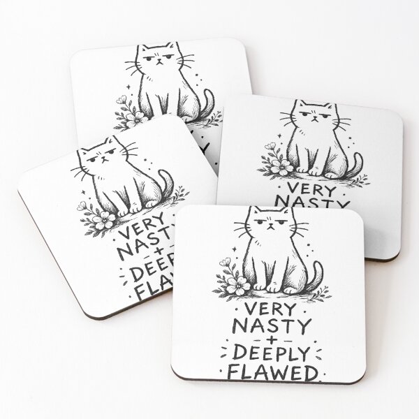 Item preview, Very Nasty + Deeply Flawed Grumpy Cat Lover designed and sold by TeeSpectrume.