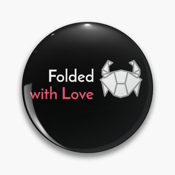 Item preview, Folded with Love (Crab) Origami designed and sold by Sachie's Studio.