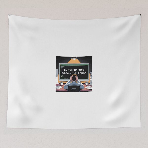 Item preview, Syntax Error Sleep Not Found Stressed Programmer designed and sold by Zenith Design.