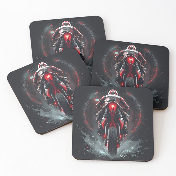 Item preview, Futuristic Motorcycle Speed Rider designed and sold by VibePrints101.