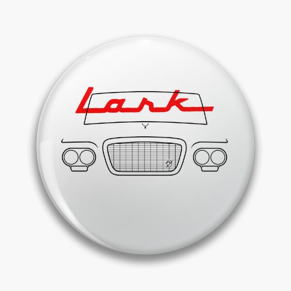 Item preview, Studebaker Lark 1960s classic car black outline with logo designed and sold by soitwouldseem.