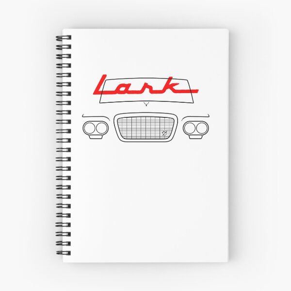 Item preview, Studebaker Lark 1960s classic car black outline with logo designed and sold by soitwouldseem.