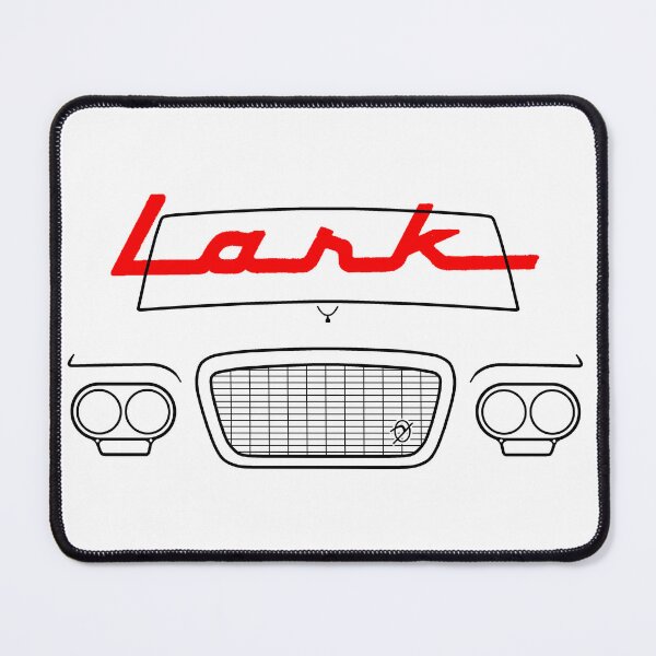 Item preview, Studebaker Lark 1960s classic car black outline with logo designed and sold by soitwouldseem.