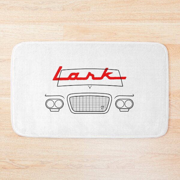 Item preview, Studebaker Lark 1960s classic car black outline with logo designed and sold by soitwouldseem.