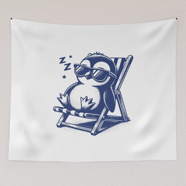 Item preview, Cool Penguin Beach day  designed and sold by CeliaZnx.