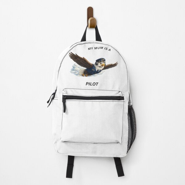 Item preview, My Mum Is a Pilot Eagle – Cute Aviation Animal Design designed and sold by GeoWild Designs.