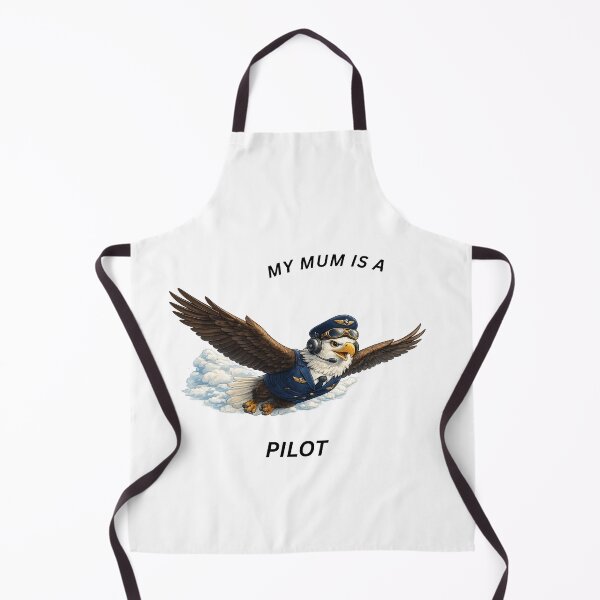 Item preview, My Mum Is a Pilot Eagle – Cute Aviation Animal Design designed and sold by GeoWild Designs.