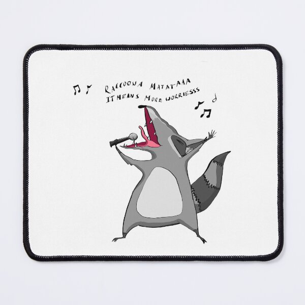 Item preview, Rascale the Karaoke Raccoon designed and sold by Raccoona Matata.