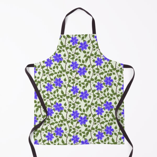 Item preview, Clematis Repeat Pattern  designed and sold by KateVanFloofno1.