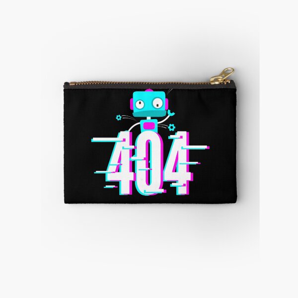 Item preview, 404 Page Not Found Glitch Robot Tech Error designed and sold by Zenith Design.