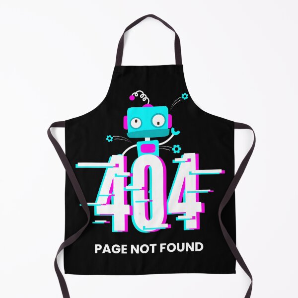 Item preview, 404 Page Not Found Glitch Robot Tech Error designed and sold by Zenith Design.