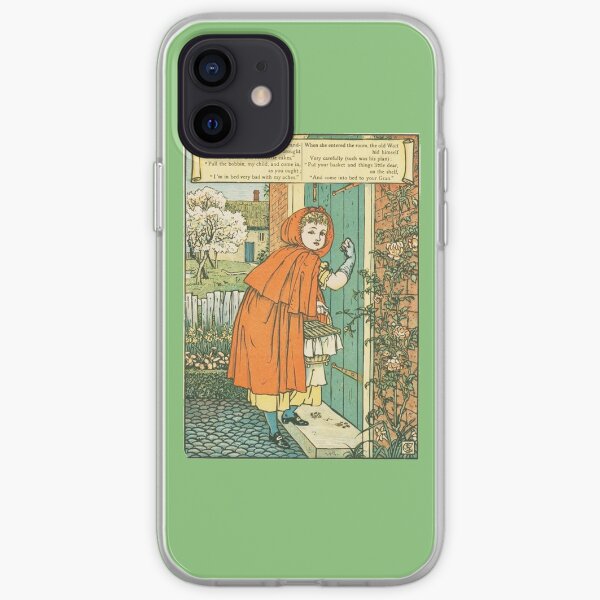 Little Red Riding Hood original illustration iPhone Soft Case