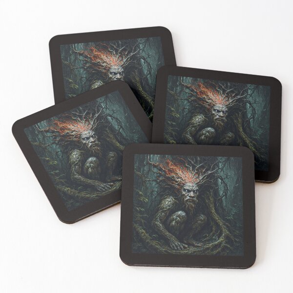 Item preview, Brazilian Guardian of the Forest: Dark Reinterpretation of Curupira  designed and sold by Helios Be. Lavsh.