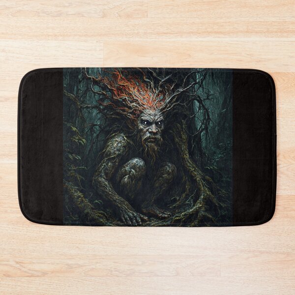 Item preview, Brazilian Guardian of the Forest: Dark Reinterpretation of Curupira  designed and sold by Helios Be. Lavsh.