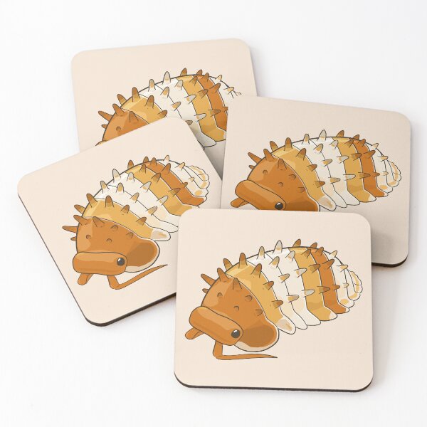 Item preview, Hedgehog Spiky Isopod designed and sold by rornelson.