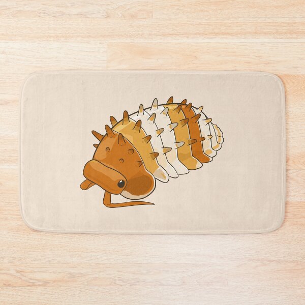 Item preview, Hedgehog Spiky Isopod designed and sold by rornelson.