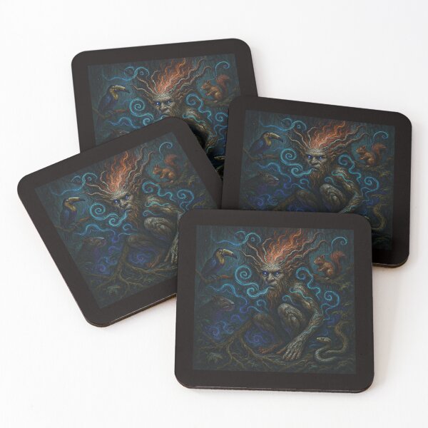 Item preview, Brazilian Guardian of the Forest: Dark Reinterpretation of Curupira #1 designed and sold by Helios Be. Lavsh.
