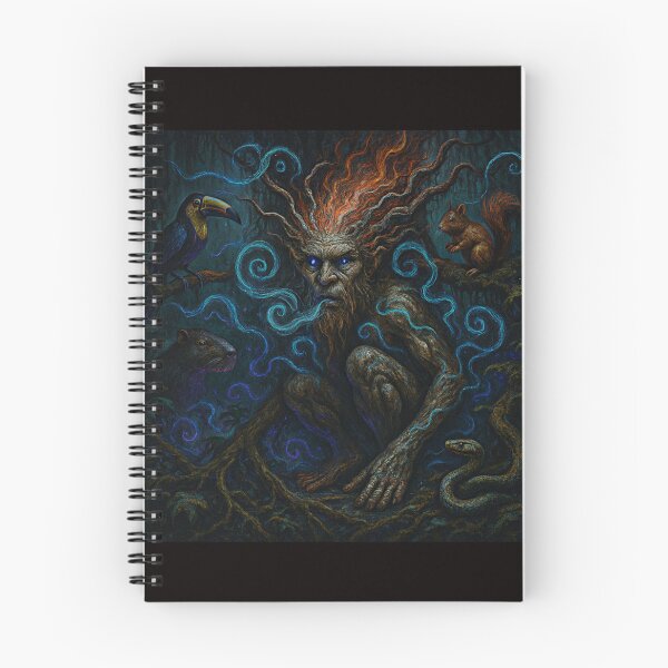 Item preview, Brazilian Guardian of the Forest: Dark Reinterpretation of Curupira #1 designed and sold by Helios Be. Lavsh.