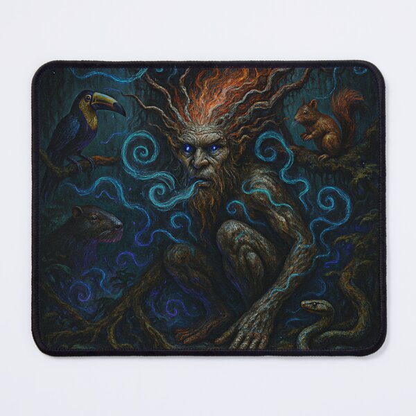 Item preview, Brazilian Guardian of the Forest: Dark Reinterpretation of Curupira #1 designed and sold by Helios Be. Lavsh.
