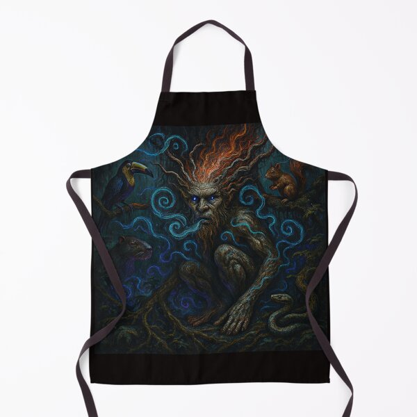 Item preview, Brazilian Guardian of the Forest: Dark Reinterpretation of Curupira #1 designed and sold by Helios Be. Lavsh.
