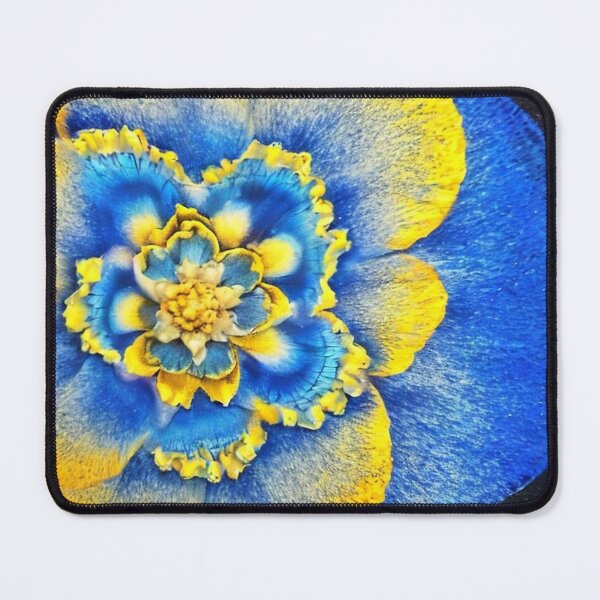 Item preview, Yellow and BLUE flower  designed and sold by mariaaa8.