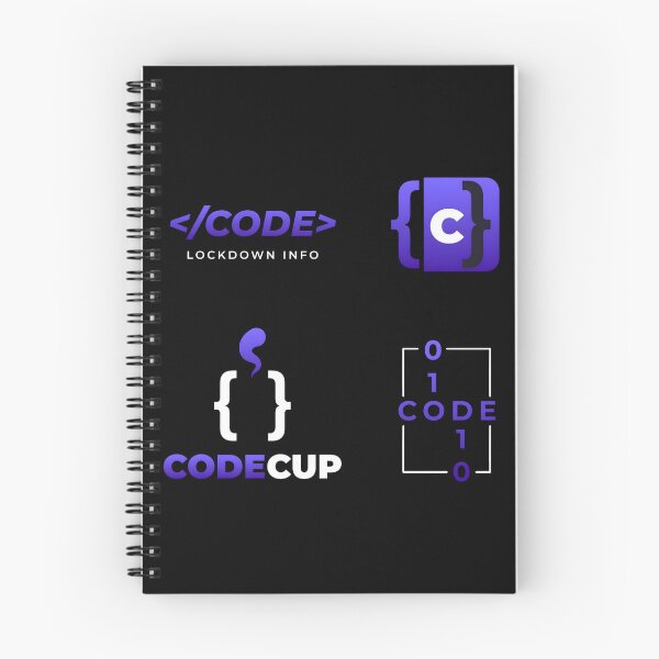 Item preview, Coding Logo Pack Code Cup And Tech Emblems designed and sold by Zenith Design.