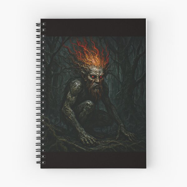 Item preview, Brazilian Guardian of the Forest: Dark Reinterpretation of Curupira #2 designed and sold by Helios Be. Lavsh.