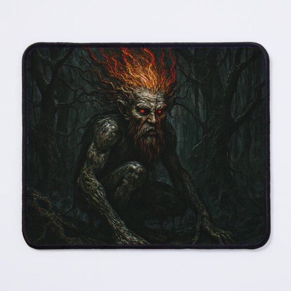 Item preview, Brazilian Guardian of the Forest: Dark Reinterpretation of Curupira #2 designed and sold by Helios Be. Lavsh.