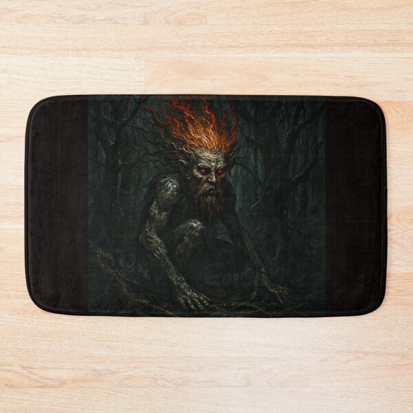 Item preview, Brazilian Guardian of the Forest: Dark Reinterpretation of Curupira #2 designed and sold by Helios Be. Lavsh.
