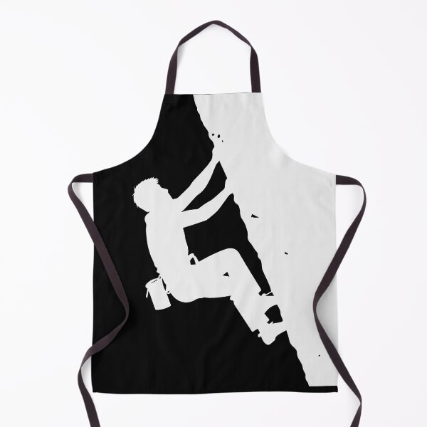 Item preview, Rock Climber Silhouette – Vertical Grip Motion Design designed and sold by BrushRushX.