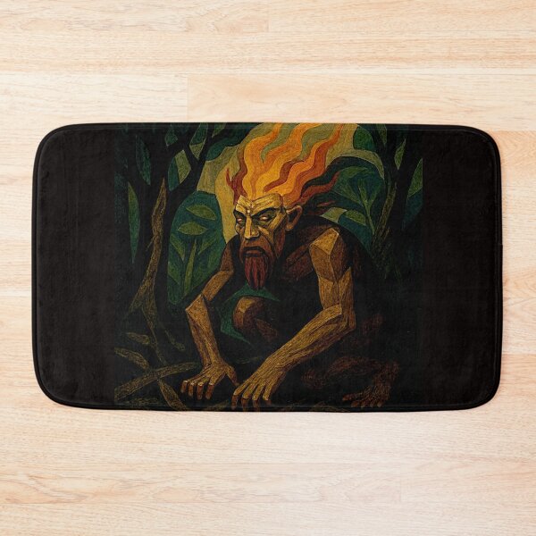 Item preview, Brazilian Guardian of the Forest: Dark Reinterpretation of Curupira #3 designed and sold by Helios Be. Lavsh.