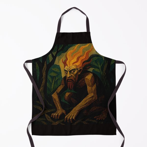Item preview, Brazilian Guardian of the Forest: Dark Reinterpretation of Curupira #3 designed and sold by Helios Be. Lavsh.