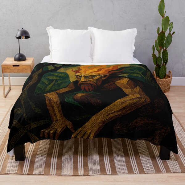Item preview, Brazilian Guardian of the Forest: Dark Reinterpretation of Curupira #3 designed and sold by Helios Be. Lavsh.