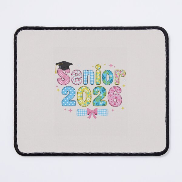 Item preview, Senior 2026 Class of 2026 Graduation Floral Gingham Pattern designed and sold by FormalDehyena.