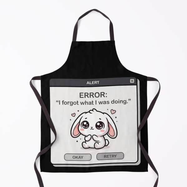 Item preview, Kawaii Bunny Error Forgot Doing designed and sold by Visual Dept..
